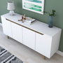 Hanah Home Consola GD102 - 1874 Blanco y nogal